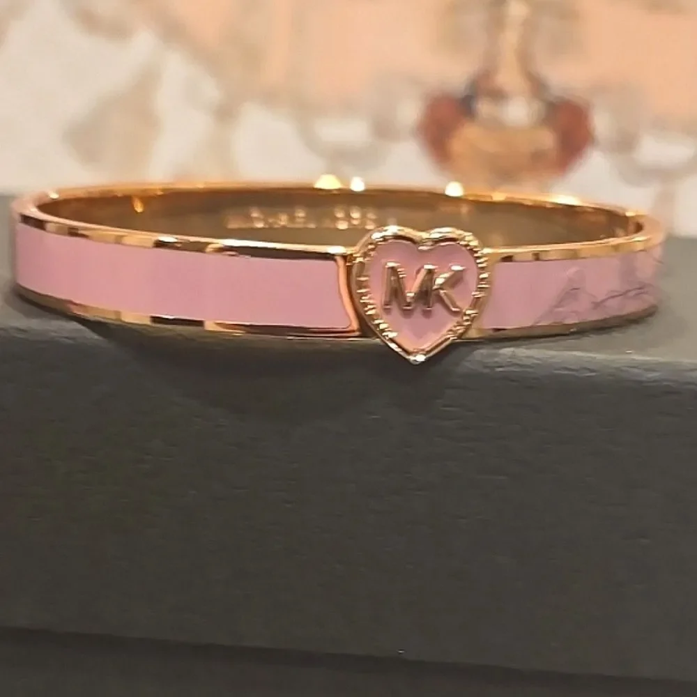 Michael Kors Logo Heart Limited Edition Bangle‎ Bracelet